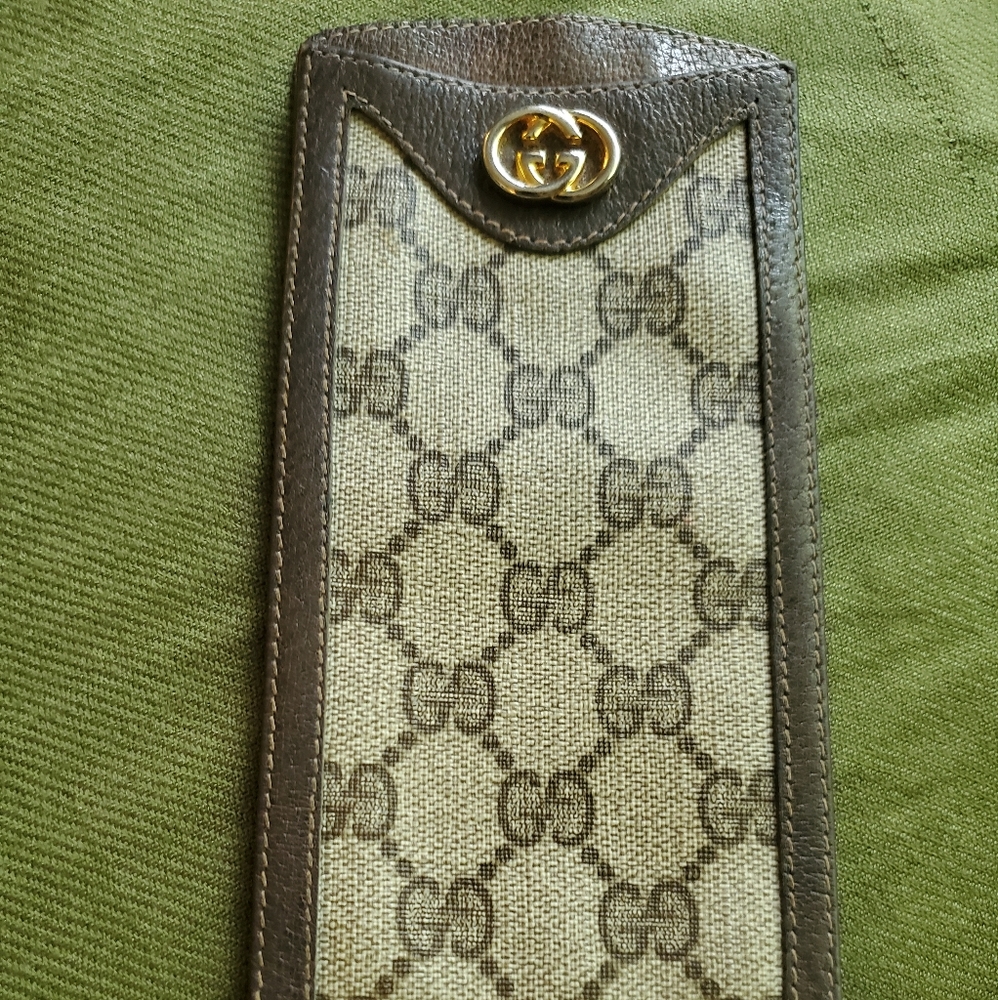 Vintage Gucci eyeglass case